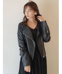 dazzlin | ベーシックライダースジャケット(テーラードジャケット)