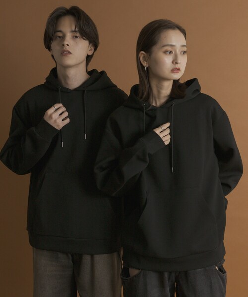 SENSE OF PLACE by URBAN RESEARCH（センスオブプレイスバイアーバンリサーチ）の「ダンボールポンチパーカー（パーカー・メンズ・IVORY/BLACK/GREIGE・M/L）」の14枚目の写真