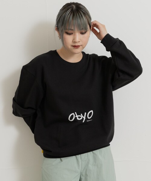 THE GOODLAND MARKET（ザグッドランドマーケット）の「77circa　cats eye print sweat（スウェット・レディース・white1/black1・L/XL）」の22枚目の写真