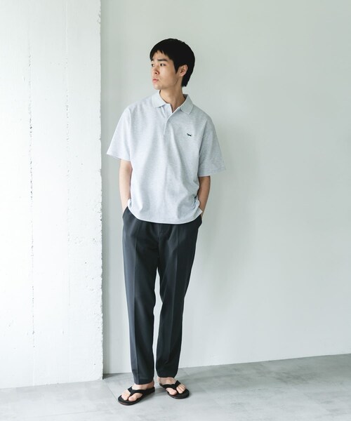 URBAN RESEARCH DOORS(アーバンリサーチドアーズ)の「『別注』PENNEYS×DOORS THE FOX 鹿の子 ポロシャツ(ポロシャツ・メンズ・ASHGRAY/MINT/NAVY/CHARCOAL・M/L)」の11枚目の写真