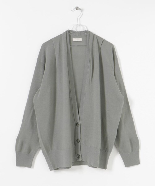 LAATO（ラート）の「WOOL KNIT CARDIGAN（ニット/セーター・レディース・セメント/クローブ・Free）」の4枚目の写真