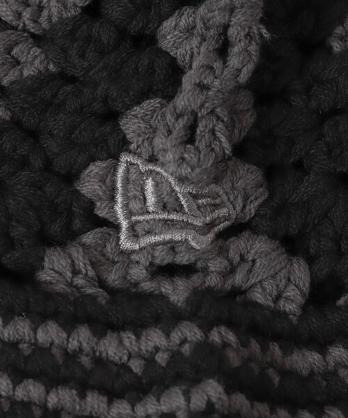 URBAN RESEARCH Sonny Label（アーバンリサーチサニーレーベル）の「New Era　CROCHET KNIT DGRY BLK（ハット・メンズ・BLACK・One）」の7枚目の写真