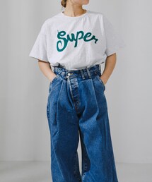 URBAN RESEARCH | SUPERMARKET　SMアップリケTシャツ(Tシャツ/カットソー)