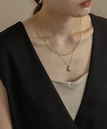 SMELLY | ドロップメタル2レンネックレス(ネックレス)