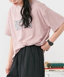 nissen | ロゴワッペンＴシャツ＜Letempsriche＞(Tシャツ/カットソー)