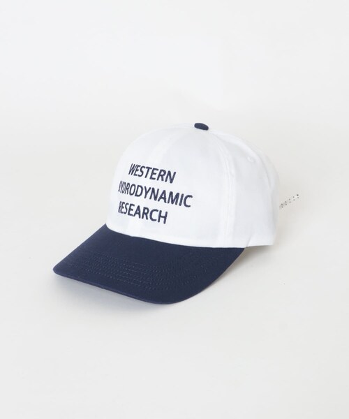 THE GOODLAND MARKET（ザグッドランドマーケット）の「Western Hydrodynamic Research　LOW PROFILE HAT（キャップ・メンズ・2-TONE/BLACK/NAVY・Free）」の4枚目の写真