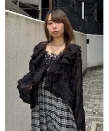 jouetie | ラッフルフリルレースブラウス(シャツ/ブラウス)