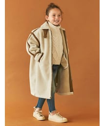Ungrid（アングリッド）の「Kids ボアロングムートンコート（その他アウター）」