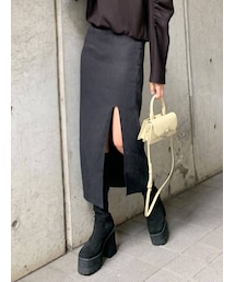 EMODA | ストレートロングスカート(スカート)