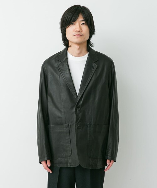 URBAN RESEARCH DOORS（アーバンリサーチドアーズ）の「marka　STROLL AROUND JACKET（その他アウター・メンズ・BLACK・1/2）」の4枚目の写真