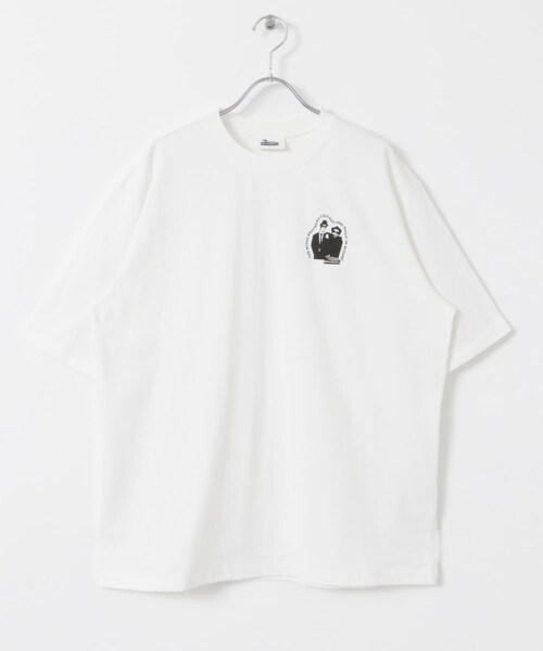 URBAN RESEARCH DOORS（アーバンリサーチドアーズ）の「FORK&SPOON　The Blues Brothers T-shirts（Tシャツ/カットソー・メンズ・OFF/CHARCOAL・4/5）」の4枚目の写真