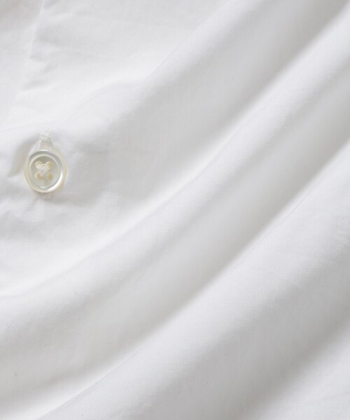ADAM ET ROPE'（アダムエロペ）の「【Sea Island Cotton】レギュラーカラーシャツ（シャツ/ブラウス・メンズ・ホワイト/ネイビー/ネイビー系/サックス・L/M）」の20枚目の写真