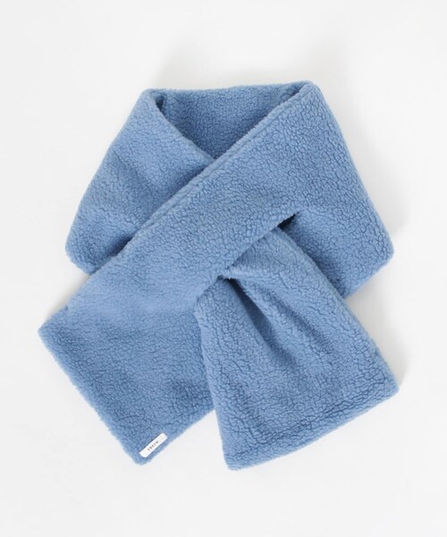 URBAN RESEARCH(アーバンリサーチ)の「THROW Hazel(マフラー・レディース・BLUE/CAMEL・-)」の4枚目の写真