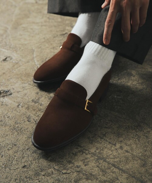 URBAN RESEARCH（アーバンリサーチ）の「『別注』Le Yucca’s×URBAN RESEARCH　YEB2 LOAFER SUEDE（ローファー・メンズ・brown・38/39/39.5/40/40.5/41/41.5/42/42.5/43/44）」の8枚目の写真