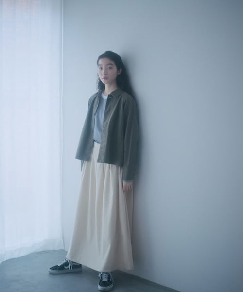 URBAN RESEARCH DOORS（アーバンリサーチドアーズ）の「FORK&SPOON　ミリタリージャケット（ミリタリージャケット・レディース・CHARCOAL/KHAKI・1）」の15枚目の写真