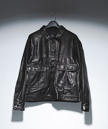 URBAN RESEARCH | A LEATHER TRUCKER JACKET(その他アウター)