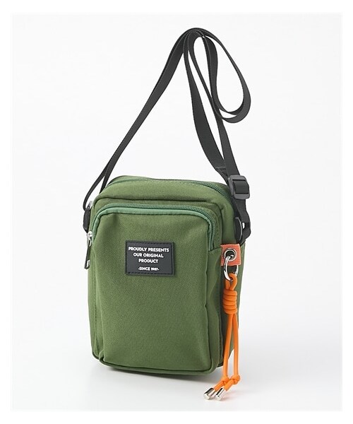 nissen（ニッセン）の「Jouet（ジョエット）はっ水ミニショルダーバッグ（ショルダーバッグ・メンズ・ブラック/グレー/ベージュ/カーキ・Y）」の8枚目の写真