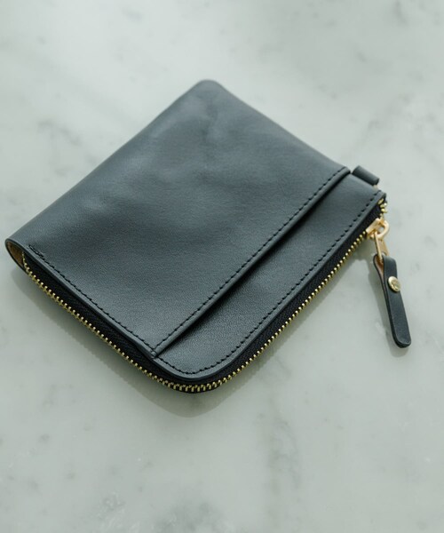 URBAN RESEARCH(アーバンリサーチ)の「URBAN RESEARCH iD italianleather zipwallet(財布・メンズ・BLACK/GREEN/ORANGE/NAVY・FREE)」の3枚目の写真