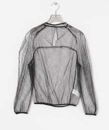 URBAN RESEARCH | AMOMENTO SHEER LACE MOCK NECK TOP(Tシャツ/カットソー)