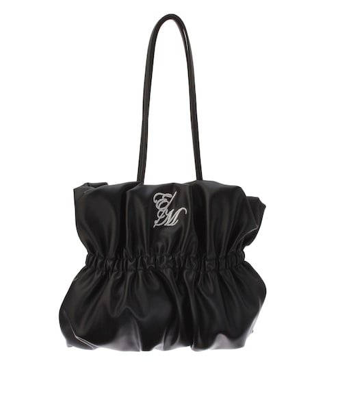 EATME（イートミー）の「ギャザートートバッグ（トートバッグ・レディース・アイボリー/ブラック/ピンク・F）」の4枚目の写真