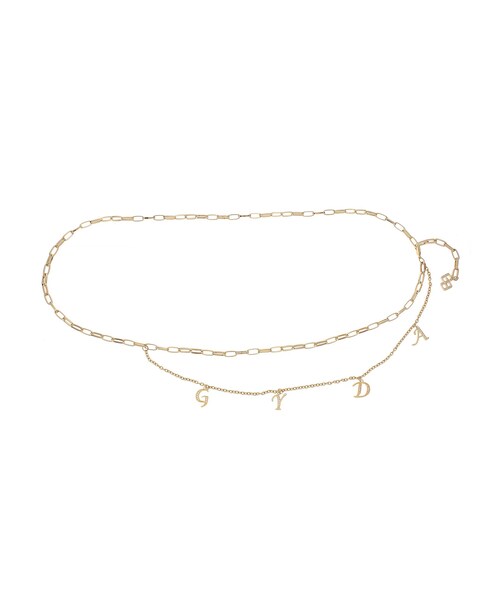 GYDA（ジェイダ）の「JEYSUS GYDAチェーンベルト（ベルト・レディース・シルバー/ゴールド・F）」の3枚目の写真