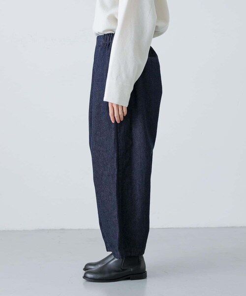 かぐれ（カグレ）の「デニムクロップドパンツ（デニムパンツ・レディース・INDIGO・FREE）」の12枚目の写真