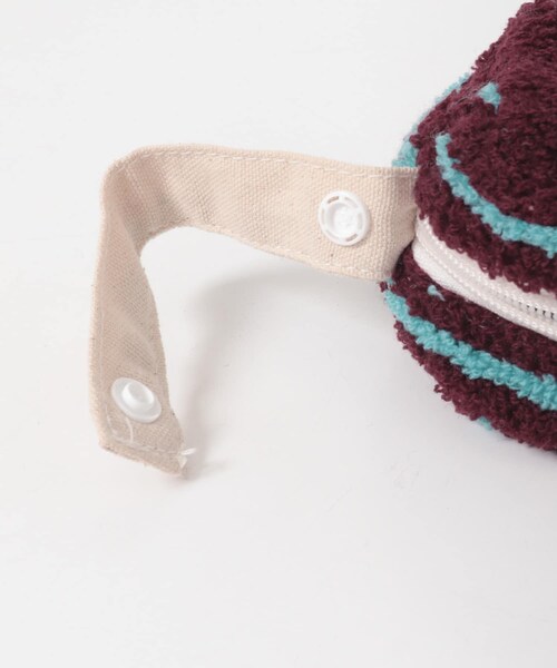 URBAN RESEARCH DOORS（アーバンリサーチドアーズ）の「beej　LOOP MINI POURCH CHARM（ポーチ・レディース・CHOCOLATE/GREEN・One）」の7枚目の写真