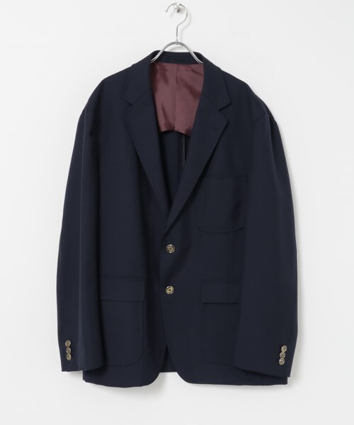 URBAN RESEARCH(アーバンリサーチ)の「FREEMANS SPORTING CLUB St MARKS JACKET(テーラードジャケット・メンズ・ネイビー/ダークグリーン・S/M/L)」の14枚目の写真