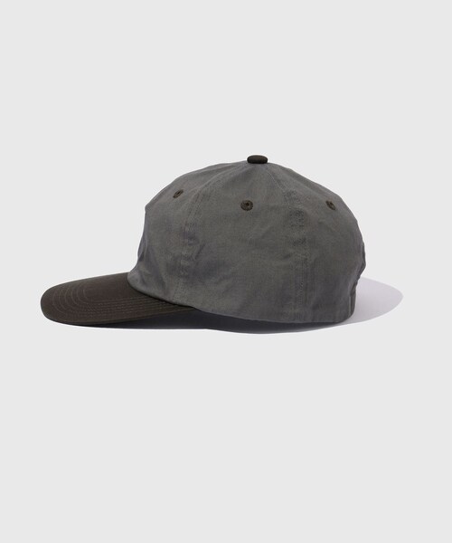 ADAM ET ROPE'(アダムエロペ)の「【KIJIMA TAKAYUKI/キジマ タカユキ】2TONE 6PANEL CAP(キャップ・メンズ・チャコール・F)」の3枚目の写真