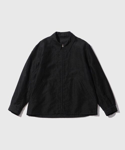 ADAM ET ROPE'(アダムエロペ)の「【KAPTAIN SUNSHINE/キャプテンサンシャイン】Fly Blouson(ブルゾン・メンズ・ブラック・3/4/5)」の2枚目の写真