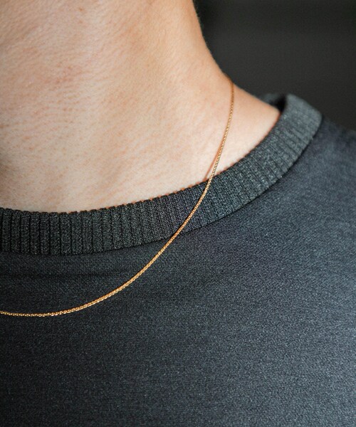 URBAN RESEARCH(アーバンリサーチ)の「Wide Dad Wide dad 18K Necklace(ネックレス・メンズ・GOLD・FREE)」の6枚目の写真