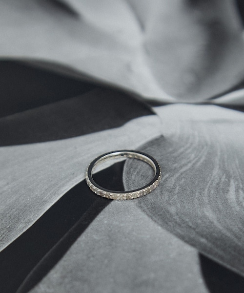 ADAM ET ROPE'（アダムエロペ）の「【J'aDoRe・店舗限定】【MALUS /マリュス】Prong eternity ring（リング・レディース・シルバー・10/11/9）」の7枚目の写真