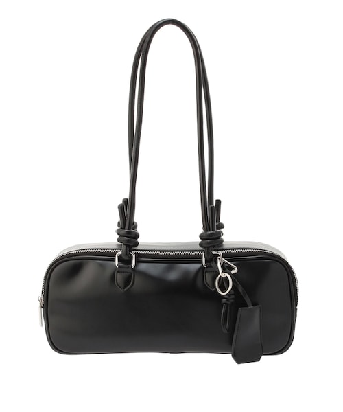 ELENDEEK（エレンディーク）の「CHARM BOSTON BAG（ボストンバッグ・レディース・ブラック/ブラウン/シルバー・F）」の2枚目の写真