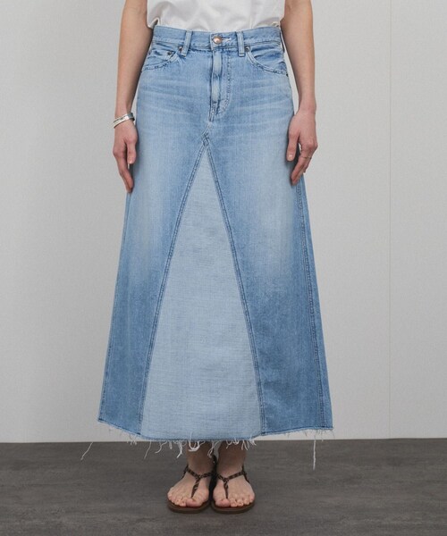 ADAM ET ROPE'（アダムエロペ）の「【RED CARD TOKYO（レッドカードトーキョー）】Vivan / ヴィヴァンデニムスカート（デニムスカート・レディース・ブルー系・0/1）」の11枚目の写真