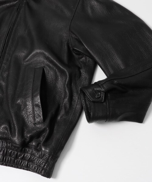 URBAN RESEARCH(アーバンリサーチ)の「SEVEN BY SEVEN LEATHER ZIP UP BLOUSON(その他アウター・メンズ・010 BLACK・M/L)」の7枚目の写真