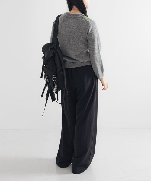 URBAN RESEARCH(アーバンリサーチ)の「GANNI Recycled Tech Backpack(バックパック/リュック・レディース・Black・-)」の7枚目の写真