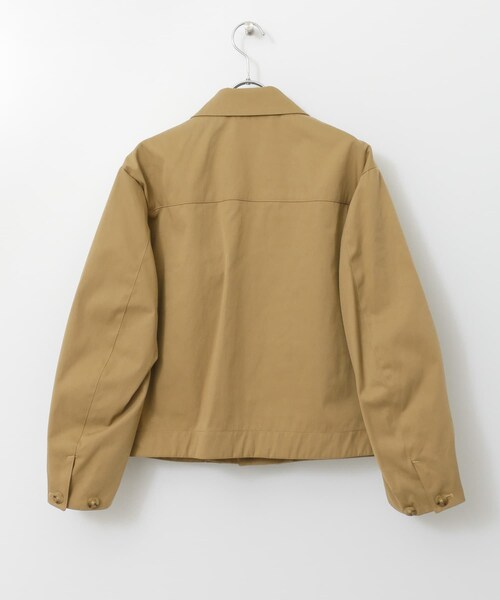 URBAN RESEARCH DOORS(アーバンリサーチドアーズ)の「UNIFY Nylon Short Jacket∴(テーラードジャケット・レディース・BLACK/BEIGE・one)」の9枚目の写真