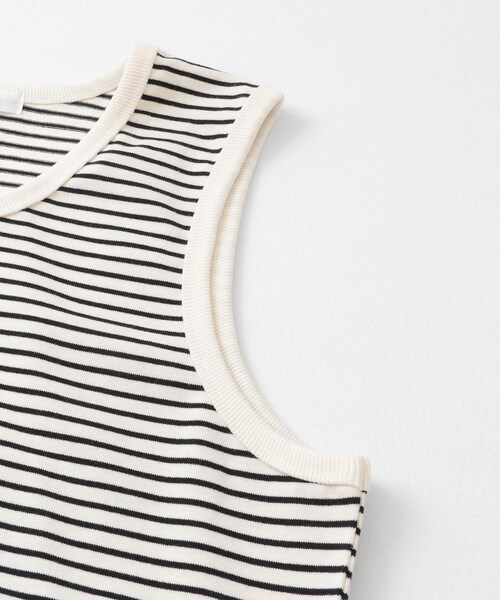 SENSE OF PLACE by URBAN RESEARCH（センスオブプレイスバイアーバンリサーチ）の「ボーダータンクトップ（タンクトップ・メンズ・BROWN/IVORY/BLACK・M/L）」の13枚目の写真