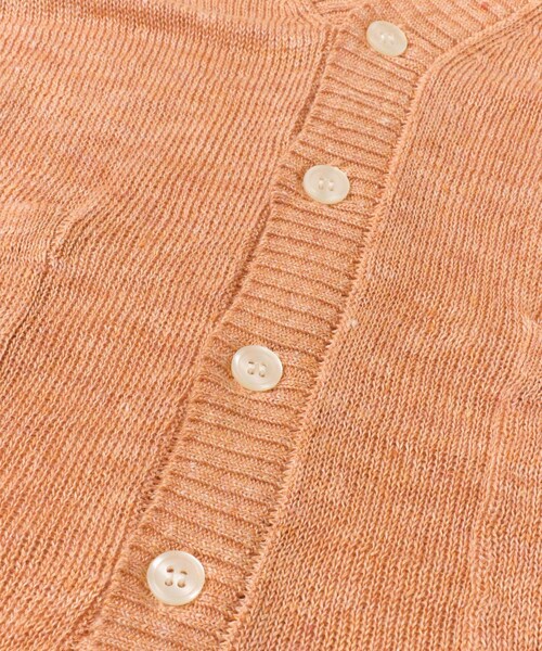 URBAN RESEARCH Sonny Label（アーバンリサーチサニーレーベル）の「トップカラーリネンカーディガン∴（カーディガン/ボレロ・メンズ・オレンジ/グレー/ブルー/グリーン・M/L）」の21枚目の写真