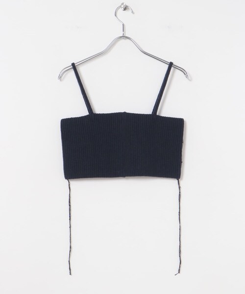 URBAN RESEARCH（アーバンリサーチ）の「TAN　SPANGLE KNITTED BAND TOP（ニット/セーター・レディース・NAVY/WHITE・FREE）」の8枚目の写真