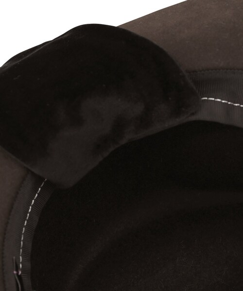 ADAM ET ROPE'(アダムエロペ)の「【chisaki(チサキ)】Nanaco/ナナコ(ハット・レディース・ブラック/ダークブラウン・F)」の11枚目の写真