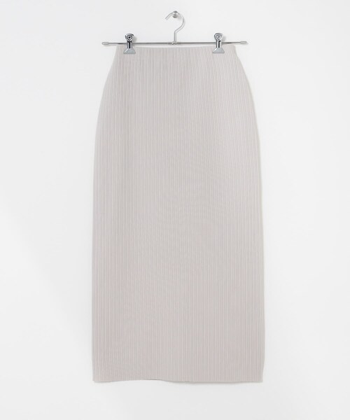 URBAN RESEARCH ROSSO（アーバンリサーチロッソ）の「リブタイトストレートスカート（スカート・レディース・L/GREIGE/BLACK・Free）」の20枚目の写真