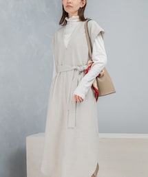 URBAN RESEARCH ROSSO | ウエストマークジャンパースカート(ワンピース)