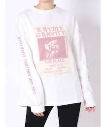 jouetie | グランジポスターロンT(Tシャツ/カットソー)