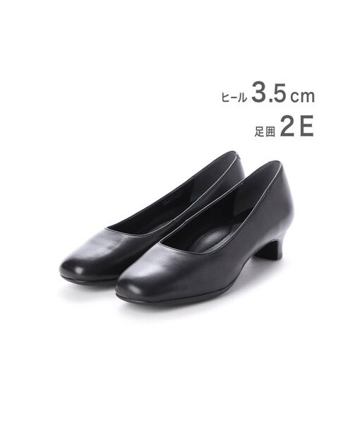 イング ing ブラックパンプス 