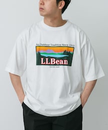 URBAN RESEARCH DOORS（アーバンリサーチドアーズ）の「L.L.Bean JAPAN EDITION　SHORT-SLEEVE KATAHDIN LOGO T-SHIRTS（Tシャツ/カットソー・メンズ）」