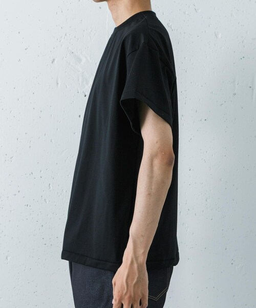 URBAN RESEARCH(アーバンリサーチ)の「NEXUSVII. HEAVY PLATING ICE PACK T-SHIRTS(Tシャツ/カットソー・メンズ・WHITE/BLACK・46/48)」の9枚目の写真
