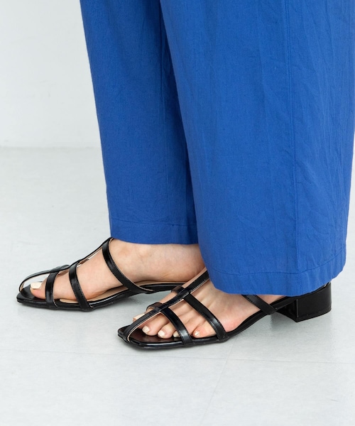 URBAN RESEARCH Sonny Label（アーバンリサーチサニーレーベル）の「ナローストラップサンダル（サンダル・レディース・ブラウン/ブラック/シルバー・S/M/L）」の8枚目の写真