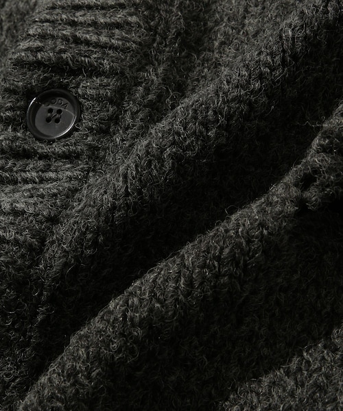ADAM ET ROPE'（アダムエロペ）の「【CODA/コーダ】90S ROUND NECK THRASHED CARDIGAN（カーディガン/ボレロ・メンズ・グレー・0/1）」の13枚目の写真