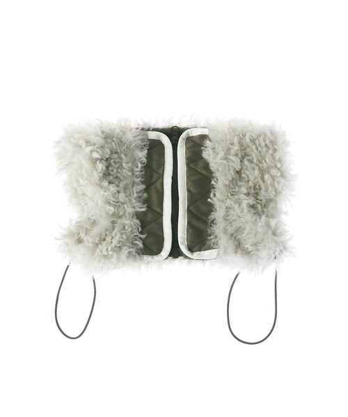 アンスリード　un3d. マフラー BIG FRINGE MUFFLER | UN3D./アンスリード